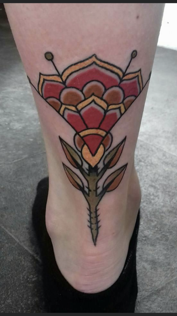 traditional style tattoo