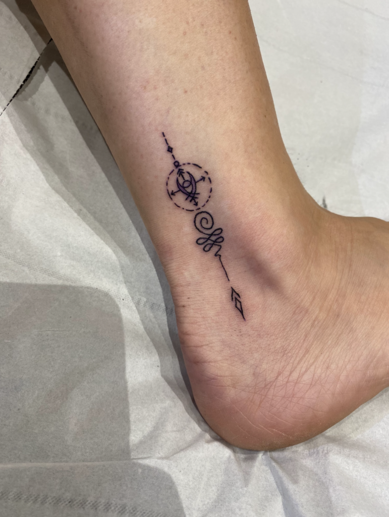 Ankle Tattoos in Essex