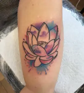 Watercolour tattoos