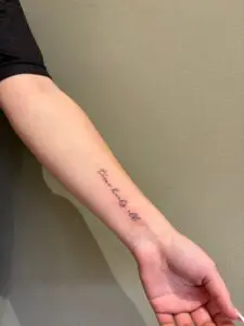 Quote tattoos in Essex