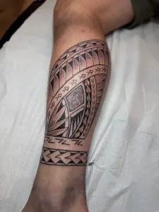 Polynesian Inspired Tattoo