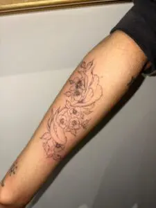 Fine line tattoo Essex