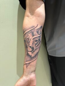 black and grey realism