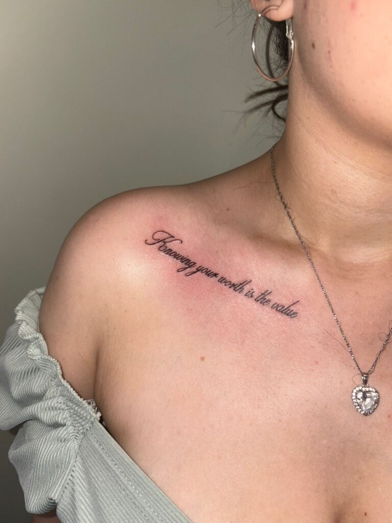 Script and Lettering Tattoos in Essex