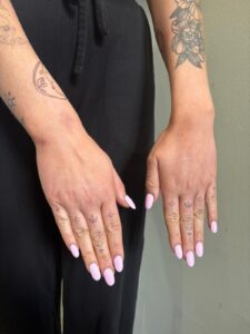 Dotted Line Tattoos Essex