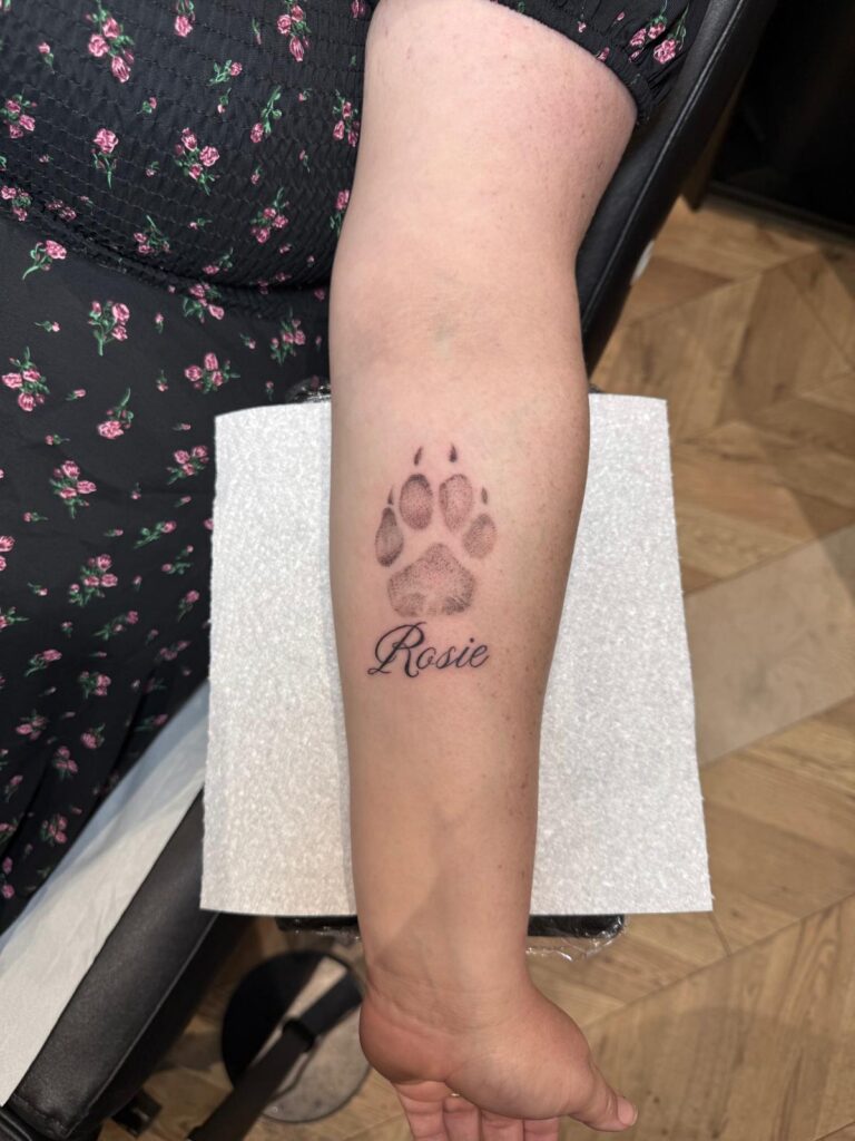Pet memorial tattoos billericay